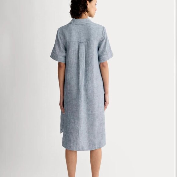 Everlane The Daytripper Dress in Linen, Size Large - Picture 3 of 4